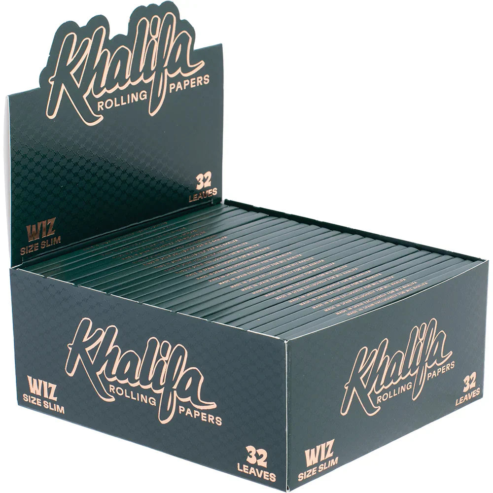 Khalifa Rolling Papers by Wiz Khalifa - Wiz Size Slim (King) (50pcs)