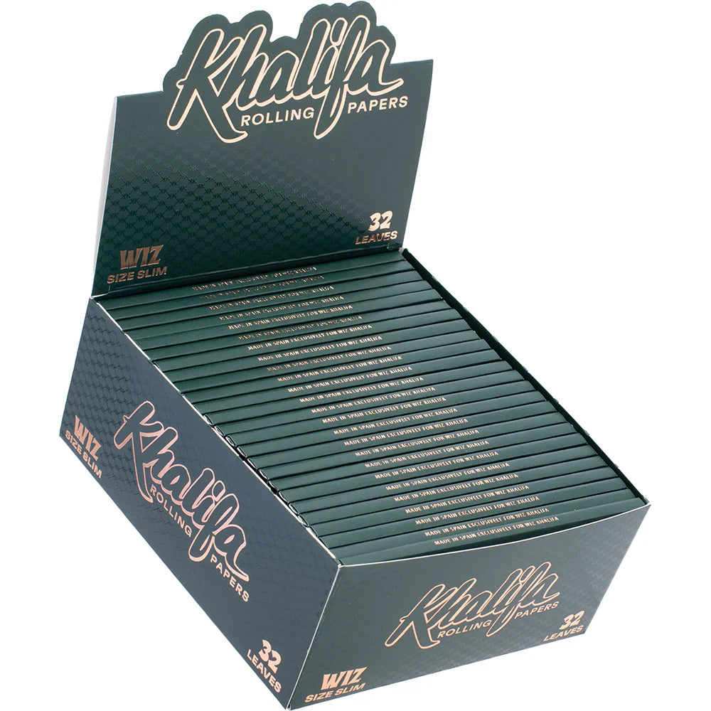 Khalifa Rolling Papers by Wiz Khalifa - Wiz Size Slim (King) (50pcs)