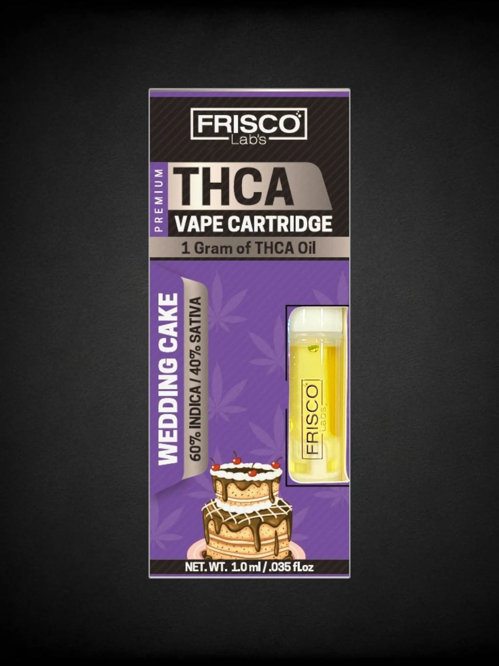 Wedding Cake THCA Vape Cartridge