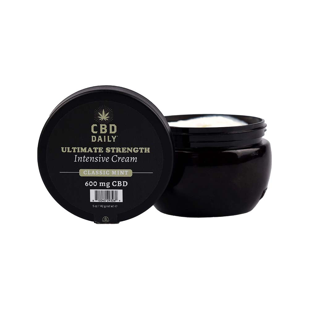 Earthly Body CBD Cream Mint 5 oz.