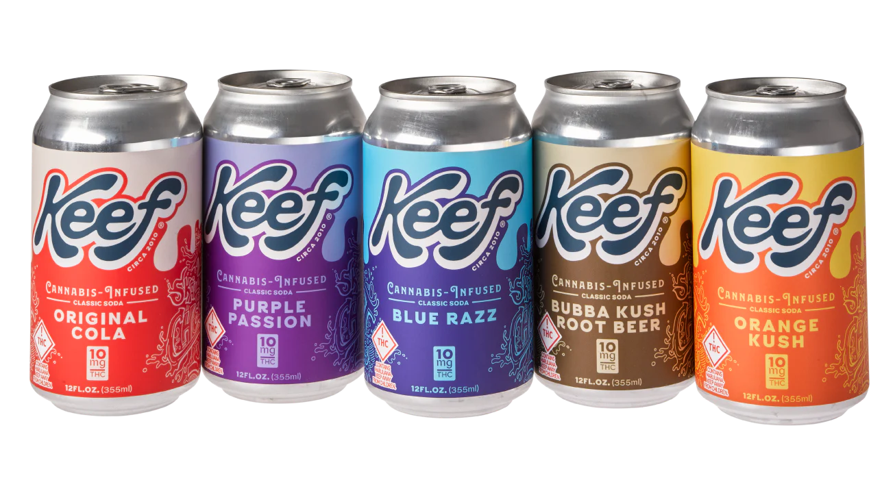 Keef Classic Soda 10mg Delta-9 THC Drinks