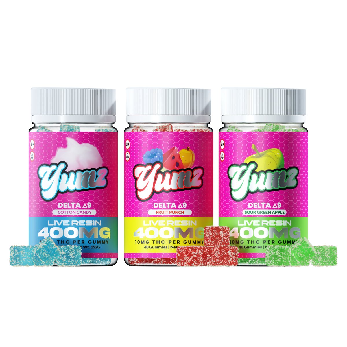 YUMZ ( DELTA 9 THC GUMMIES ) ( BUNDLE )