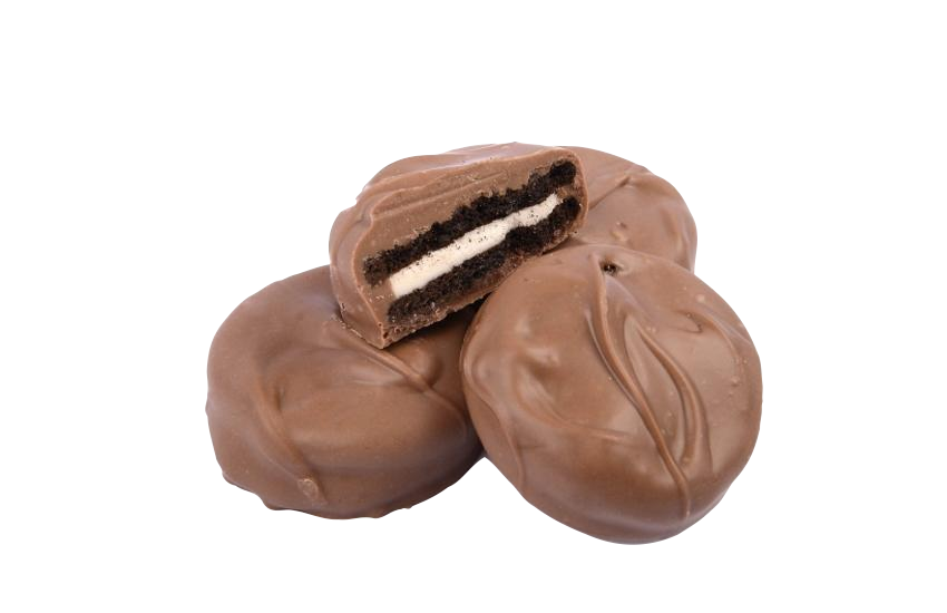 50MG THC CHOCOLATE COVERED COOKIES - 5 PACK