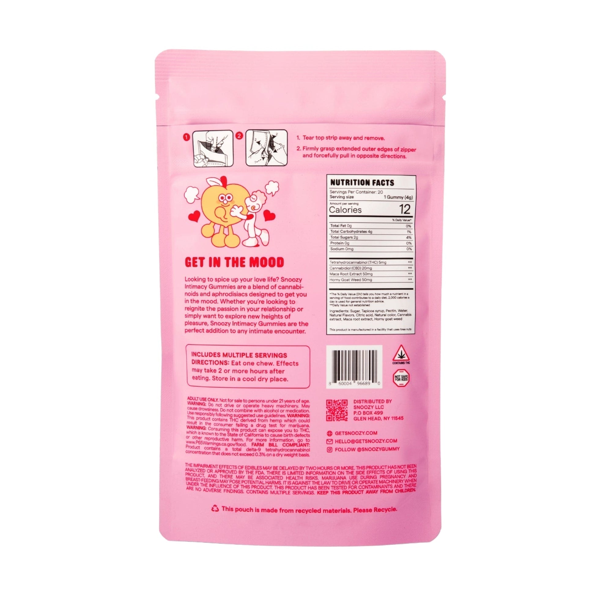 Snoozy Love Is All You Need Arousal Gummies