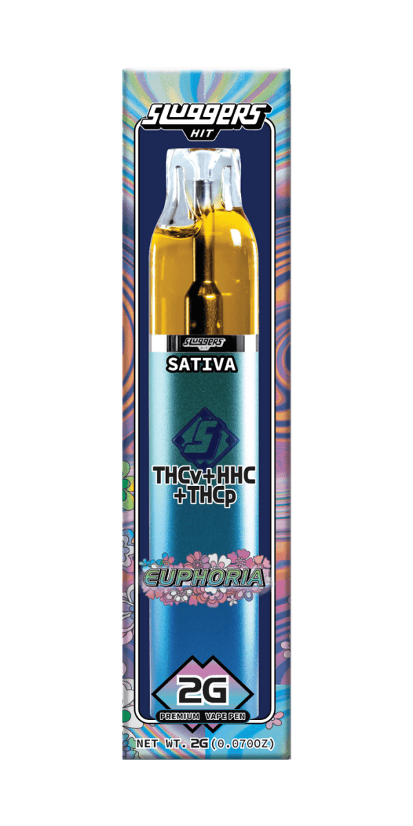Sluggers Hit - Euphoria - 2 Gram - THCA - Disposable Vape
