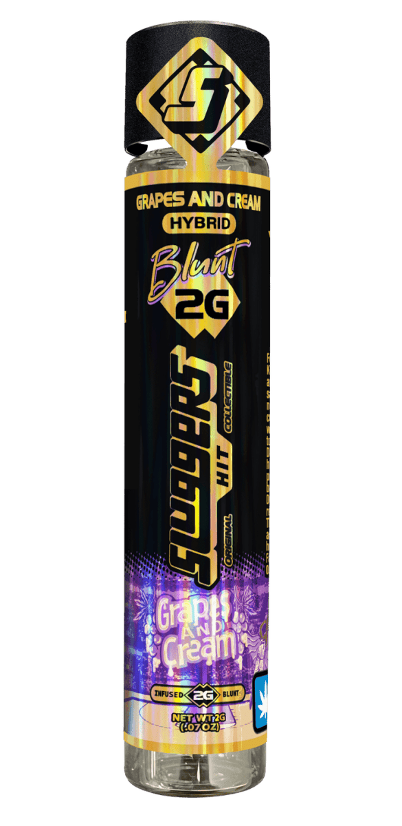 Sluggers Hit - Grapes and Cream - THCA Blunt - 2 Grams