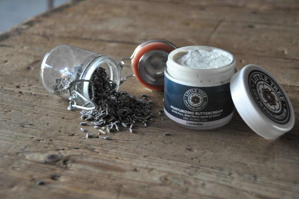 Moisturizing Buttercream infused with Full Spectrum Hemp Extract