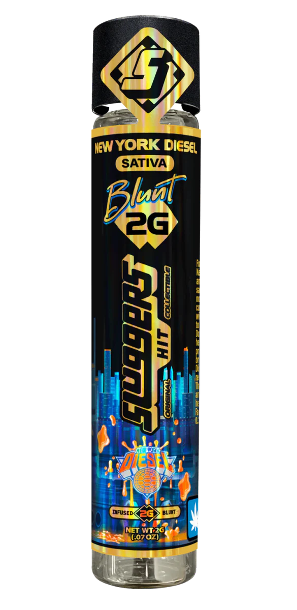 Sluggers Hit - NYC Diesel - THCA Blunt - 2 Grams