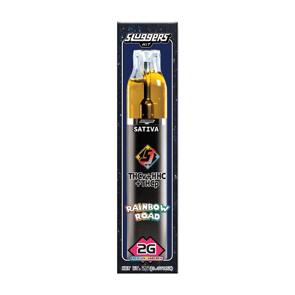 Sluggers Hit - Rainbow Road - 2 Gram - THCA - Disposable Vape