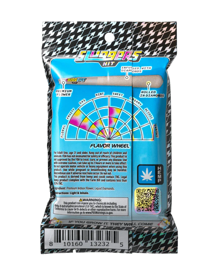 Sluggers Hit - Juiced - Watermelon Zkittles - Pre-Roll